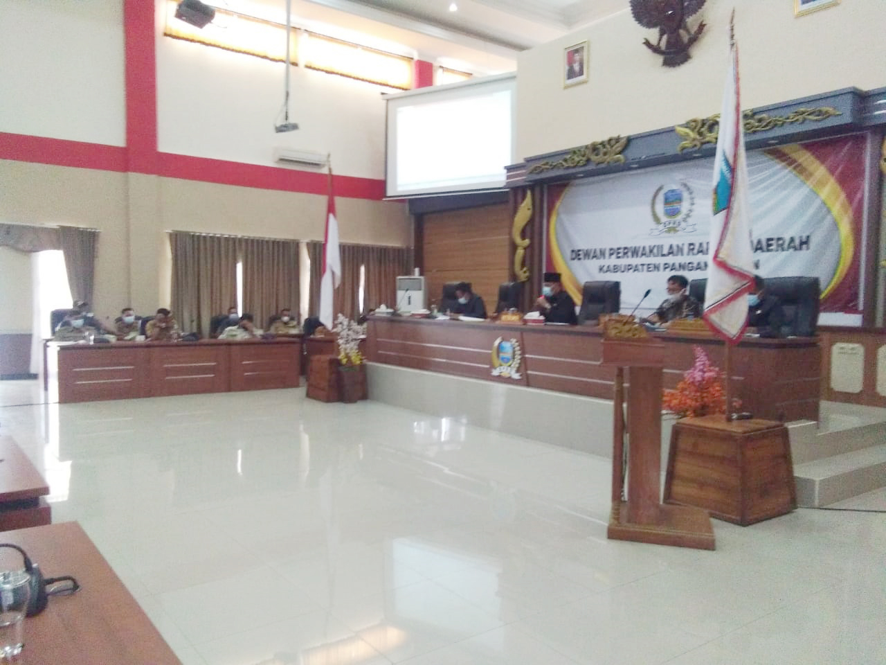 DPRD Pangandaran Terima Audiensi Masyarakat Peduli Pembangunan Kabupaten Pangandaran