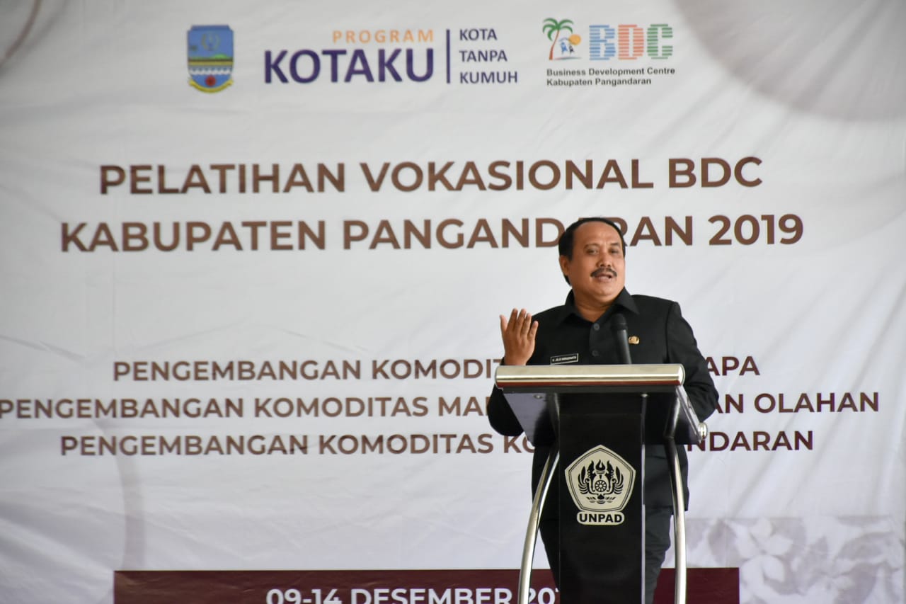 268 Pelaku Usaha Ikuti Pelatihan Vokasional BDC Pangandaran