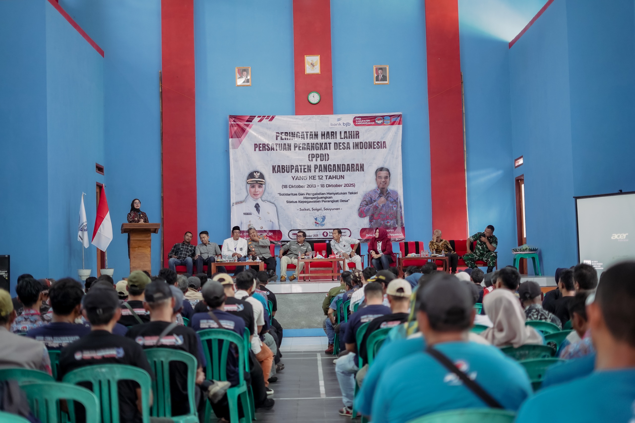 BUPATI PANGANDARAN HJ. CITRA PITRIYAMI HADIRI HARLAH PPDI KE-12