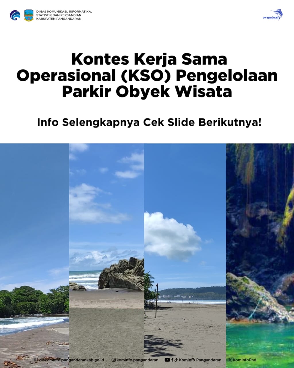 [PENGUMUMAN] Kontes Kerja Sama Operasional Pengelolaan Parkir Obyek Wisata