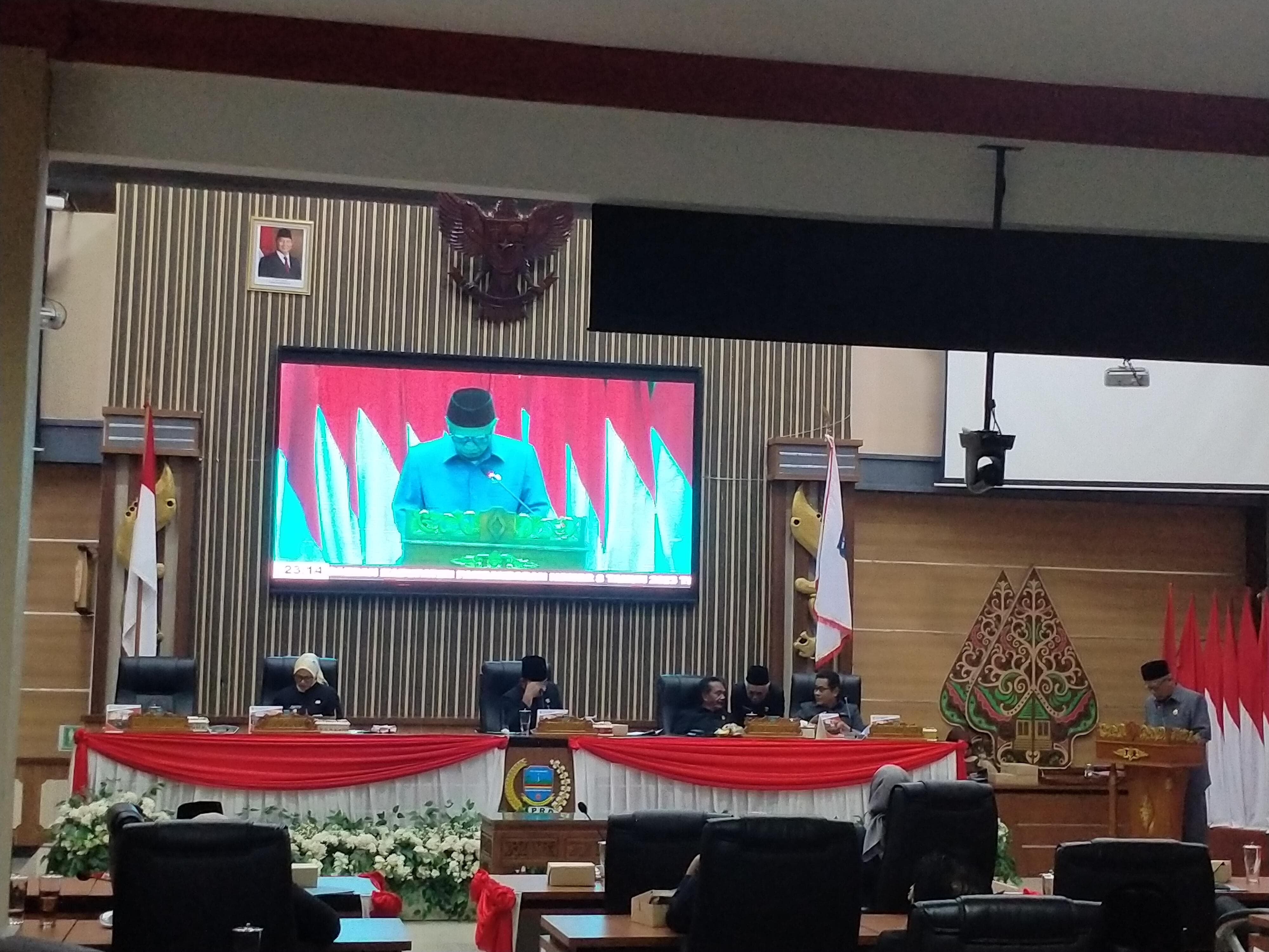 DPRD KABUPATEN PANGANDARAN TERIMA RAPERDA TENTANG PERUBAHAN APBD TAHUN ANGGARAN 2025