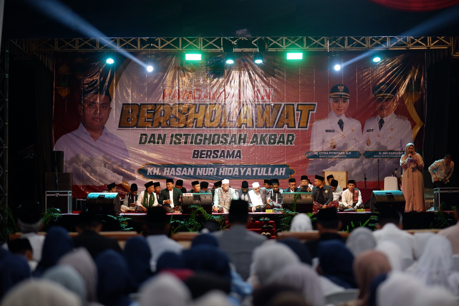 MILANGKALA KABUPATEN PANGANDARAN, MERIAH DENGAN RAGAM KEGIATAN TERMASUK PANGANDARAN BERSHOLAWAT DAN ISTIGHOSAH AKBAR