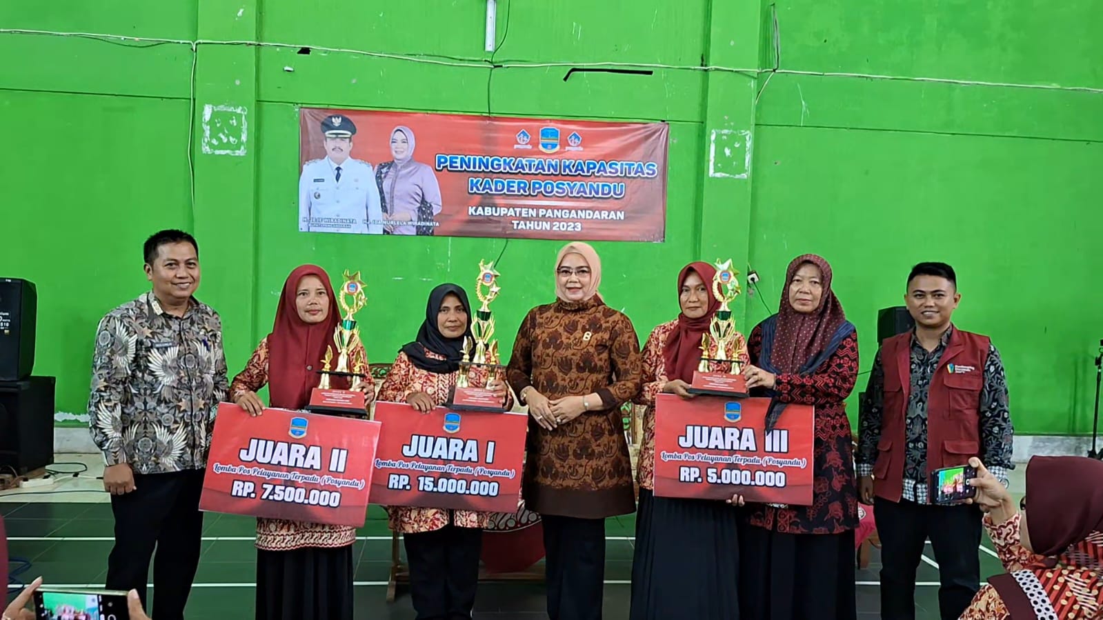 Kegiatan peningkatan kapasitas kader posyandu kabupaten pangandaran