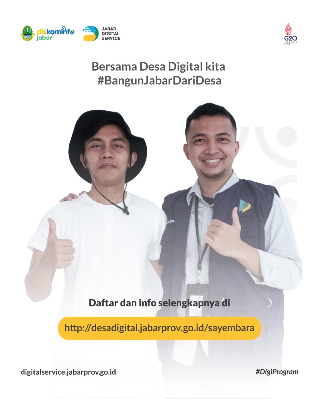 PENDAFATARAN SAYEMBARA DESA DIGITAL TELAH DIBUKA!!!