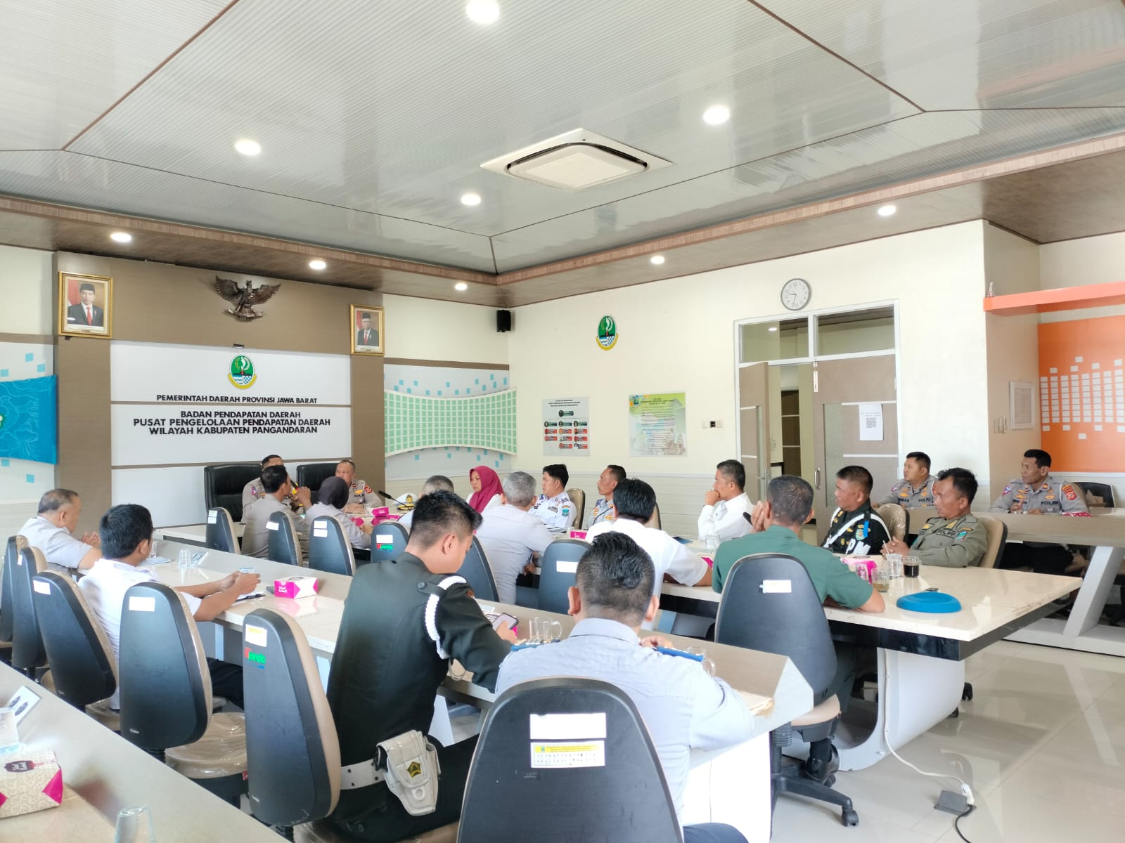 Rapat Tindak Lanjut Rencana Penentuan Kawasan Tertib Lalu Lintas Kabupaten Pangandaran