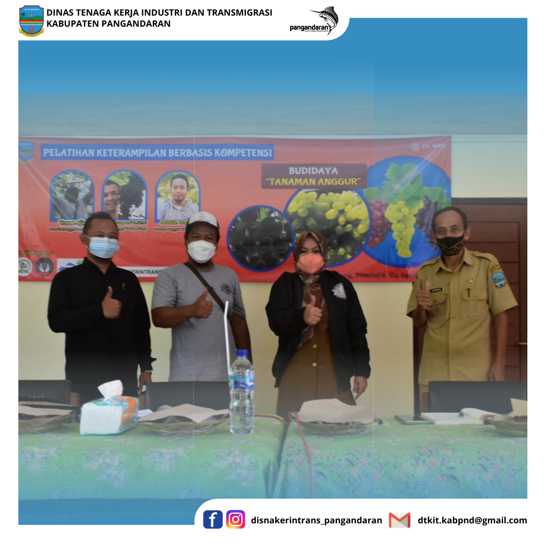 Pembukaan Kegiatan Pelaksanaan Berdasarkan Unit Kompetensi (Budidaya Anggur)