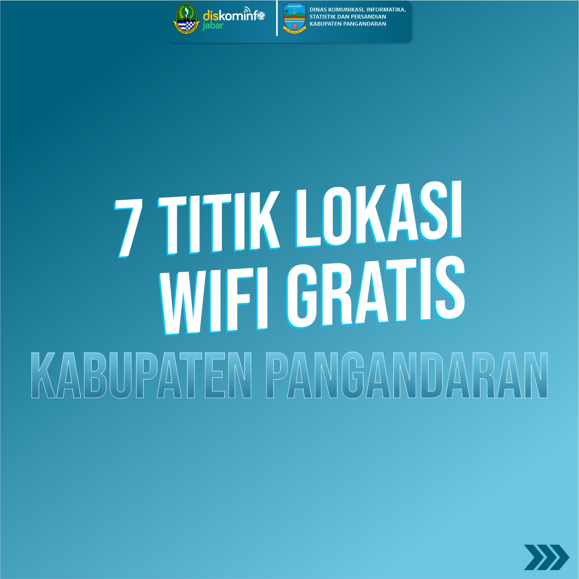 7 Titik WIFI Gratis Kabupaten Pangandaran