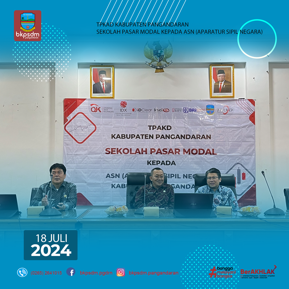 Sekolah Pasar Modal - TPKAD Kabupaten Pangandaran