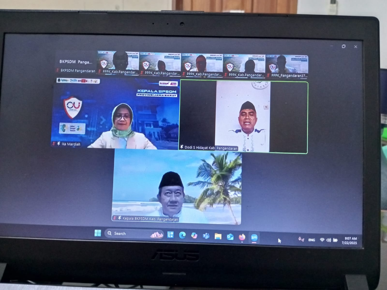 Orientasi Pegawai Pemerintah dengan Perjanjian Kerja (PPPK) di lingkungan Pemerintah Kabupaten Pangandaran  tahun anggaran 2025