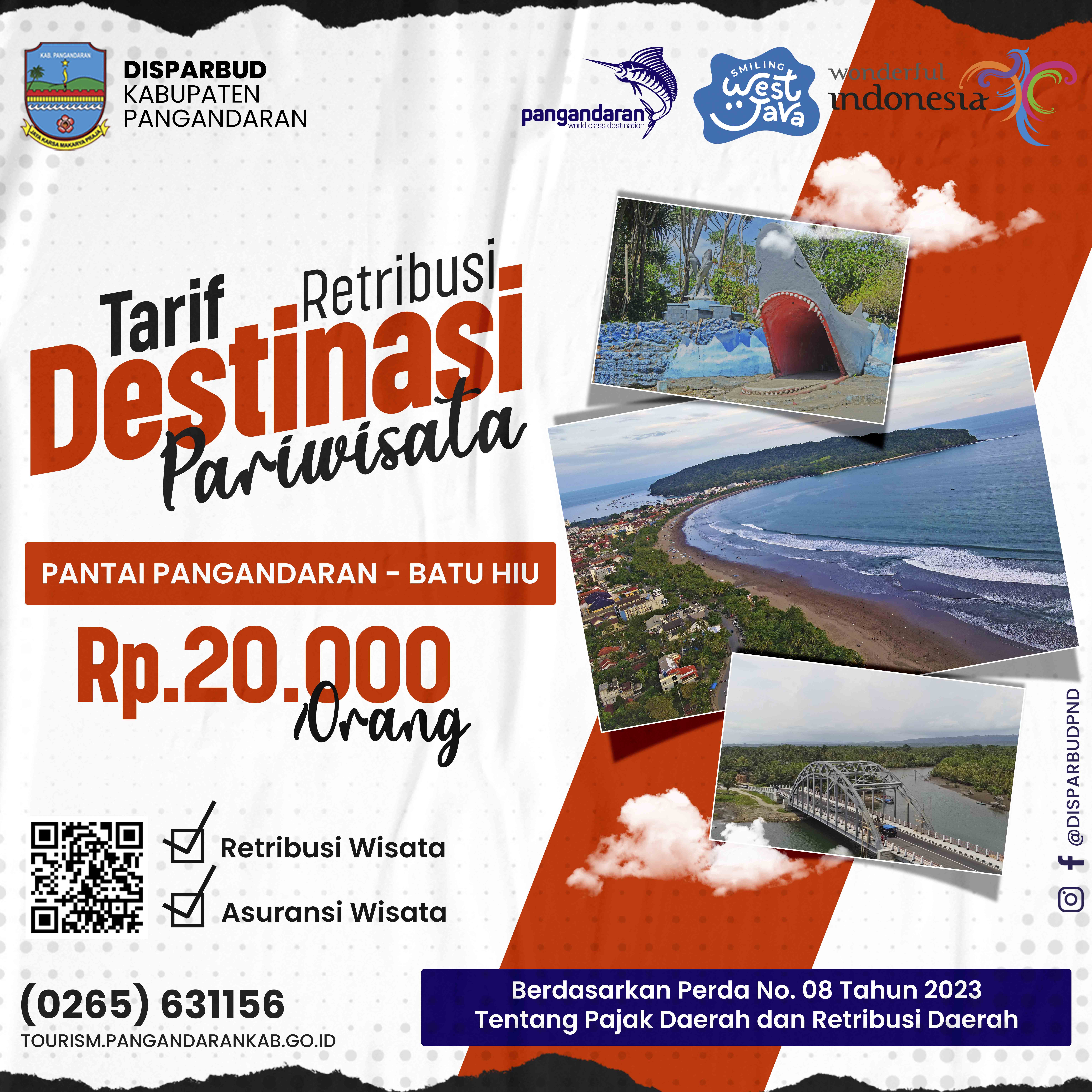 Tiket Wisata Pantai Pangandaran - Pantai Batu Hiu