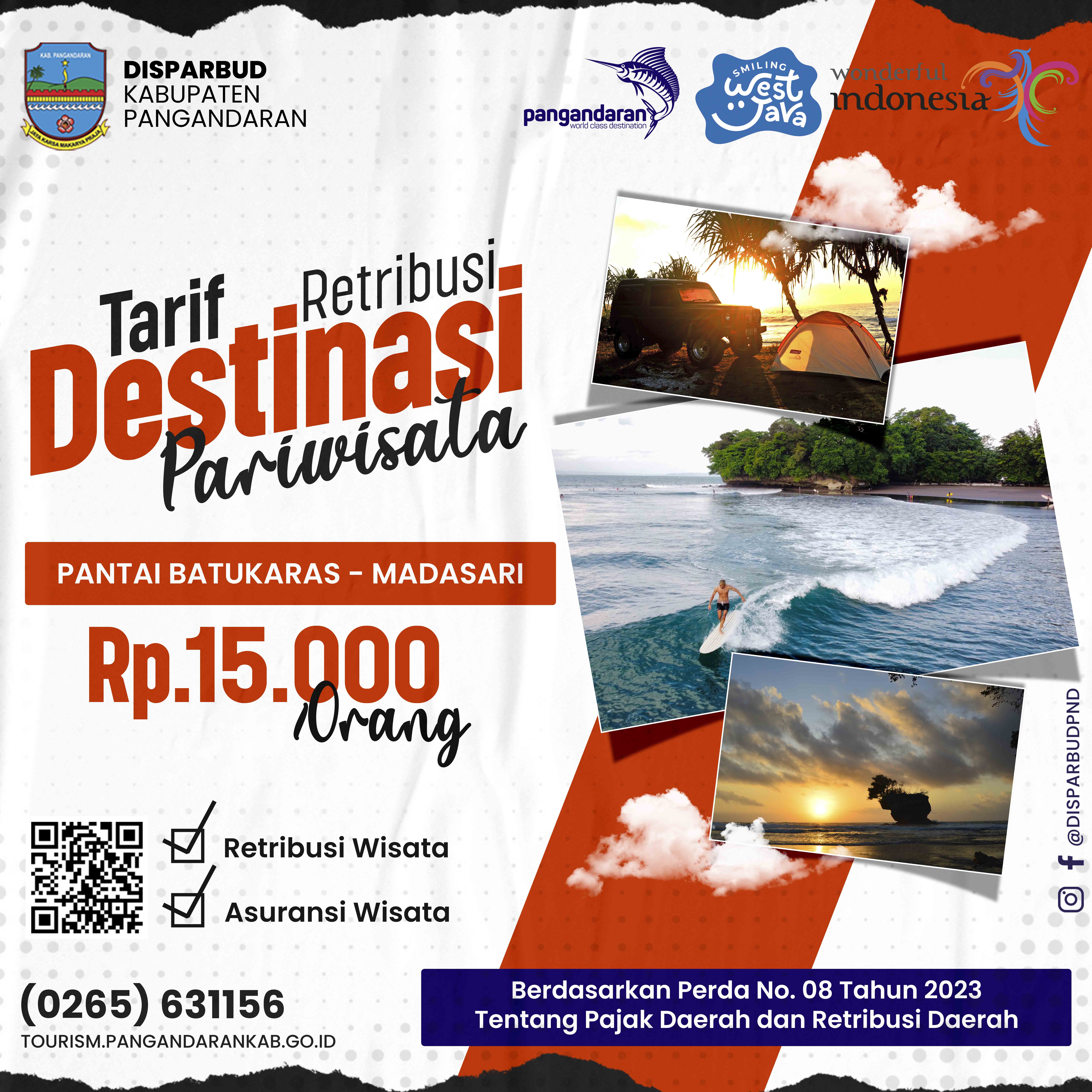 Tiket Wisata Pantai Batukaras - Pantai Madasari