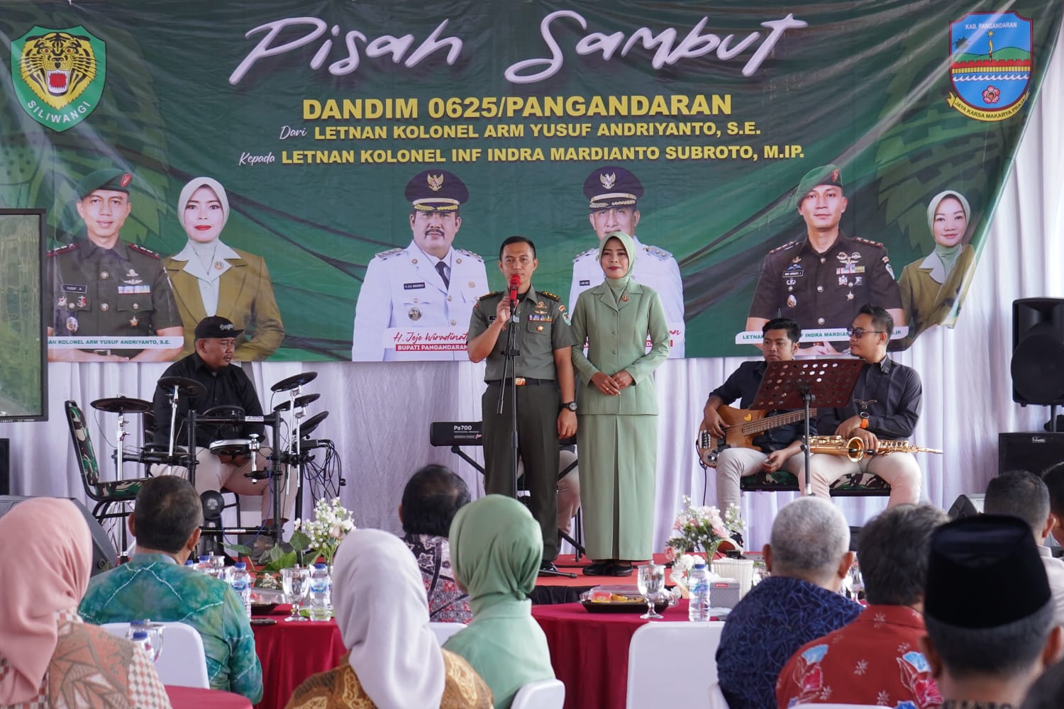 Pisah Sambut Dandim 0625/Pangandaran