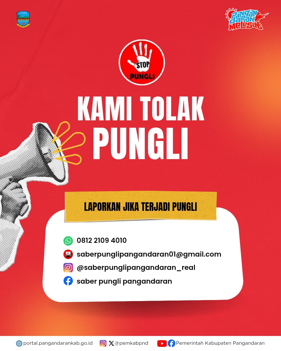 Laporkan Pungutan Liar ke Unit Saber Pungli Pangandaran!